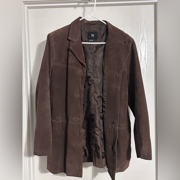 ISZ LEATHERS Jackets & Blazers - ISZ Leathers | Dark Brown Jacket | Size Small